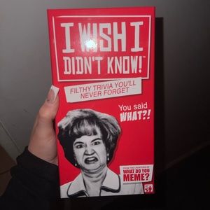 Trivia Card Game “I wish I didn’t know”